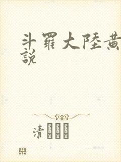 斗罗大陆黄化小说