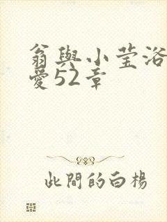 翁与小莹浴室欢爱52章