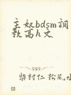 主奴bdsm调教高h文