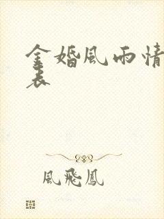 金婚风雨情演员表