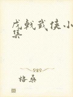 戊戟武侠小说全集