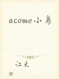 acome小鸟