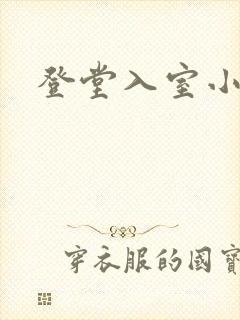 登堂入室小说