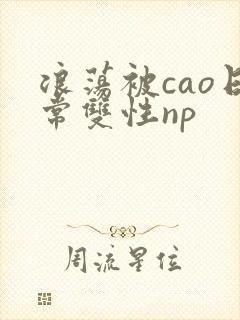 浪荡被cao日常双性np