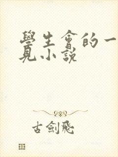 学生会的一己之见小说