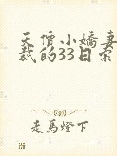 天价小娇妻,总裁的33日索情全文免费