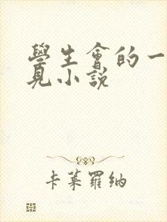 学生会的一己之见小说