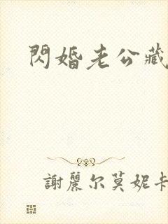 闪婚老公藏不住