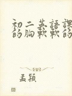 初二英语课代表的胸软软的