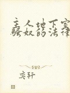 主人地下室惩罚骚奴的法律后果