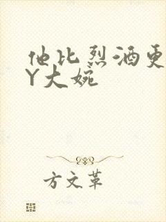 他比烈酒更撩BY大婉