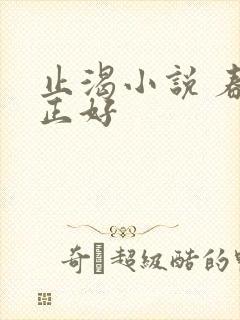 止渴小说 春光正好