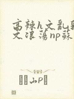 高辣h文乱乳h文浪荡np苏夏