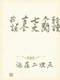 我有七个干妈小说全文阅读