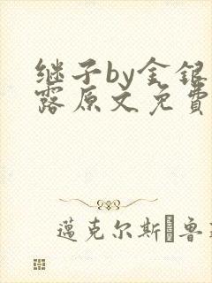 继子by金银花露原文免费阅读