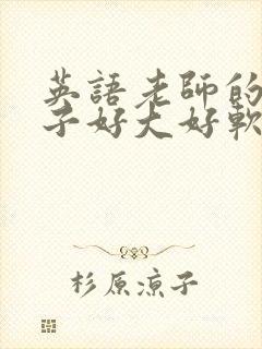 英语老师的小兔子好大好软水