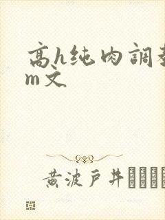 高h纯肉调教sm文