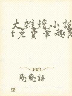 大杂烩小说txt免费笔趣阁