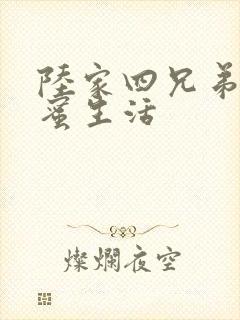 陆家四兄弟的甜蜜生活