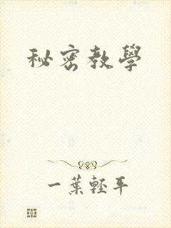 秘密教学
