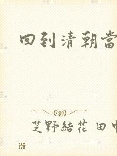 回到清朝当海盗