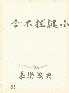 合不拢腿小说