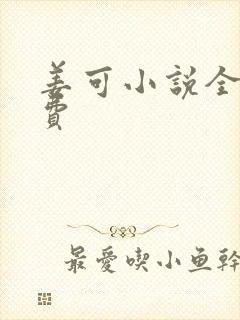 姜可小说全文免费