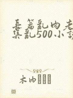 长篇乱肉老师合集乱500小说