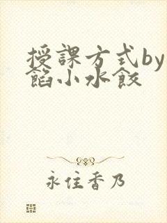 授课方式by肉馅小水饺