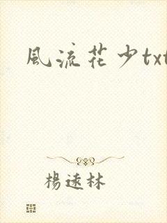 风流花少txt