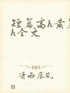 短篇高h黄暴辣h全文
