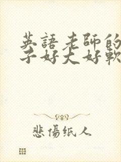 英语老师的小兔子好大好软水