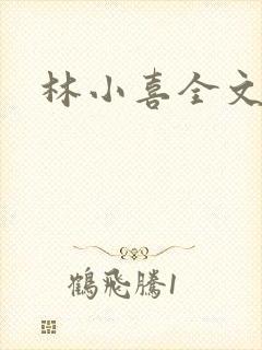 林小喜全文阅读