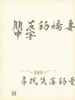 朋友的娇妻hd中字