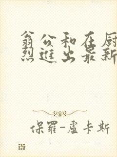 翁公和在厨房猛烈进出最新章节