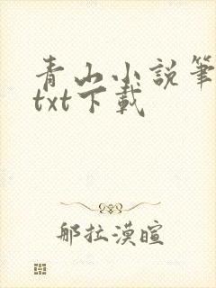 青山小说笔趣阁txt下载