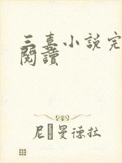 三喜小说完整版阅读