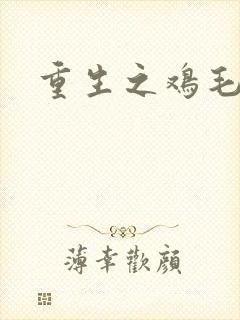 重生之鸡毛蒜皮