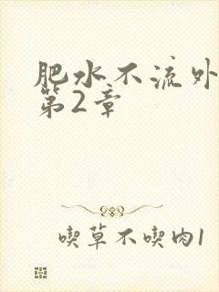 肥水不流外人田第2章