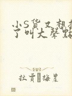 小S货又想挨C了叫大声点小