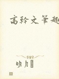 高干文笔趣阁
