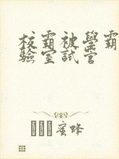 校霸被学霸压实验室试管