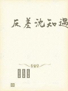 反差沈知遇晏应