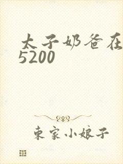 太子奶爸在花都5200