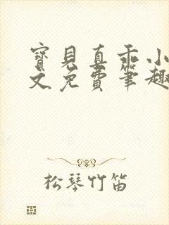 宝贝真乖小说全文免费笔趣阁