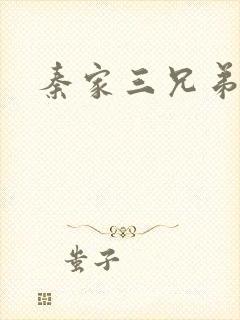 秦家三兄弟