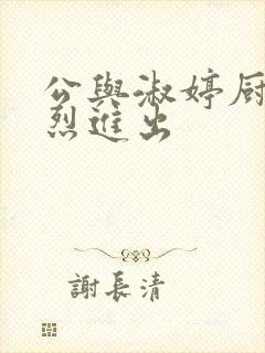 公与淑婷厨房猛烈进出