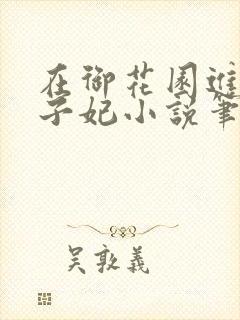 在御花园进入太子妃小说笔趣阁