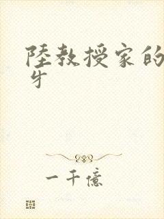 陆教授家的小月牙