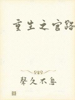 重生之官路风流